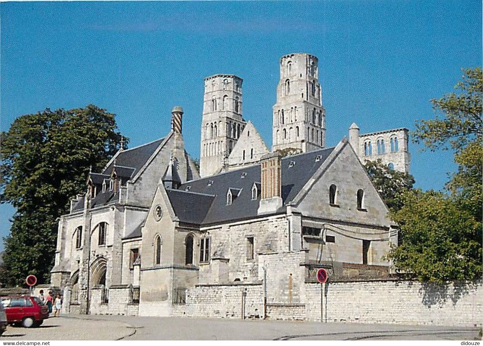 76 - Jumièges - Abbaye De Jumièges - Automobiles - Carte Neuve - CPM - Voir Scans Recto-Verso - Jumieges