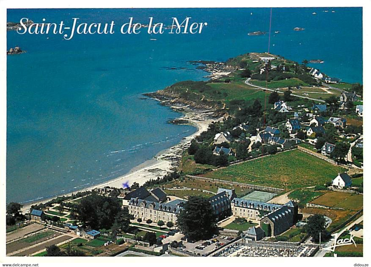 22 - Saint Jacut De La Mer - Vue Générale De L'abbaye - Vue Aérienne - CPM - Voir Scans Recto-Verso - Saint-Jacut-de-la-Mer