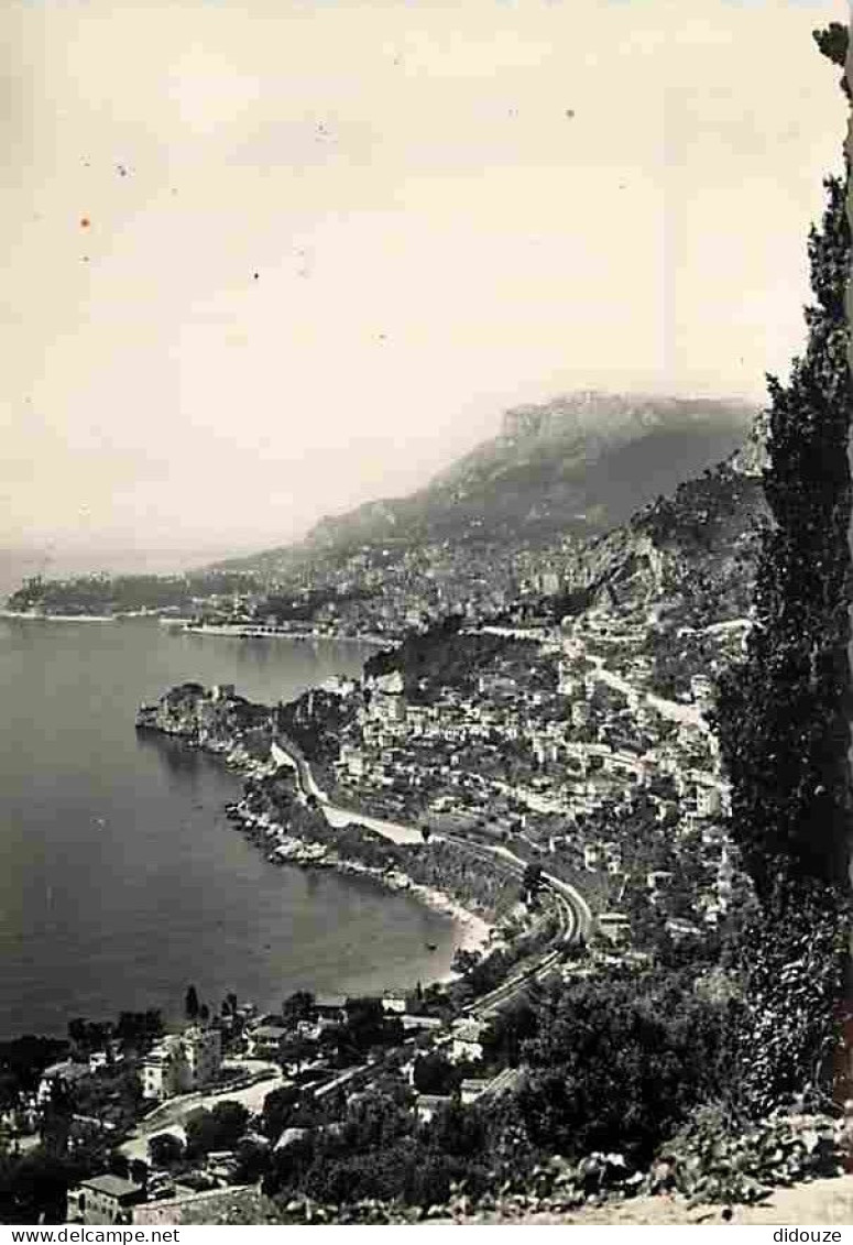 06 - Roquebrune - Cap Martin - Roquebrune Village - Au Premier Plan Le Quartier De La Gare - Au Fond Monaco - CPM - Voir - Roquebrune-Cap-Martin