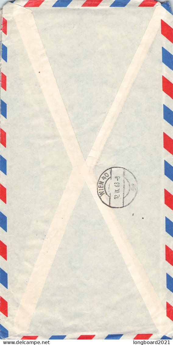 BOLIVIA - AIR MAIL 1963 LA PAZ - WIEN/AT / 6246 - Bolivien