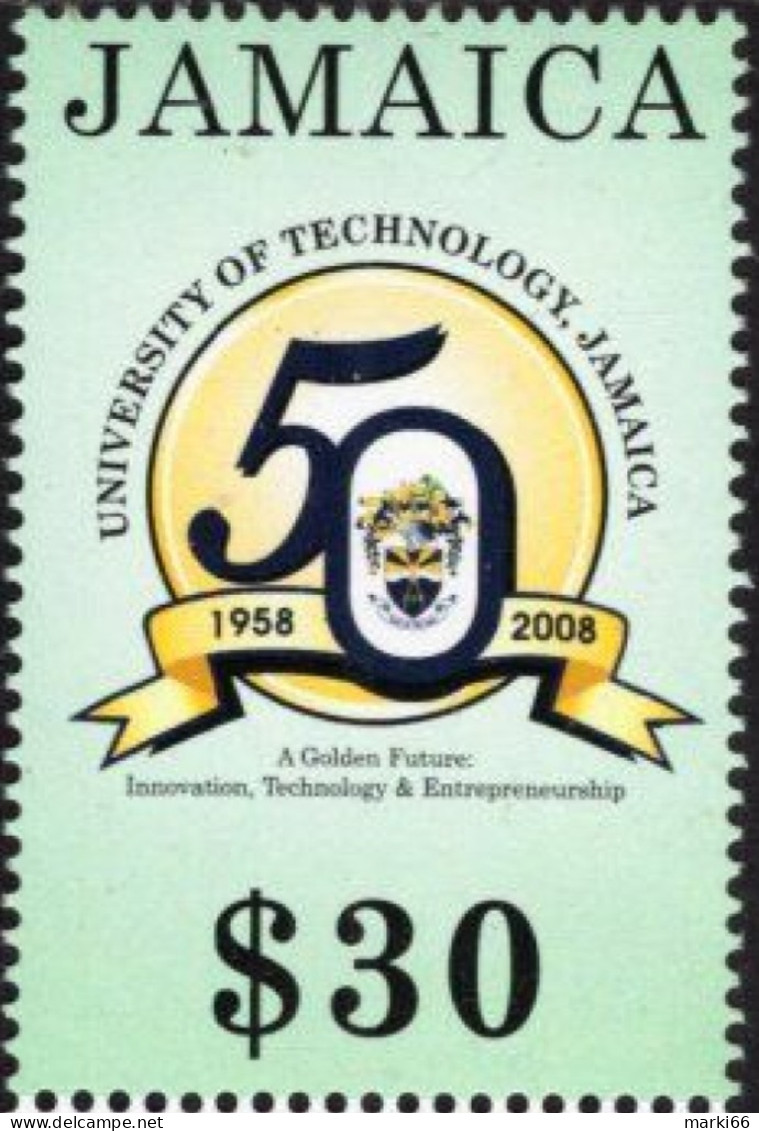 Jamaica - 2008 - University Of Technology - 50 Years - Mint Stamp - Jamaique (1962-...)