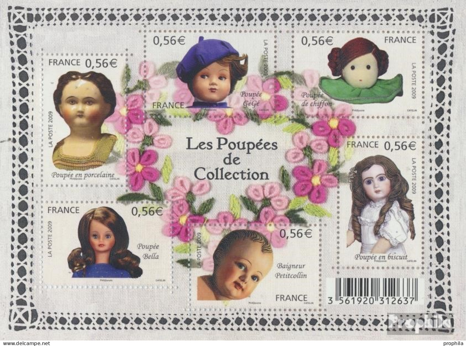 Frankreich Block111 (kompl.Ausg.) Postfrisch 2009 Puppen - Ungebraucht