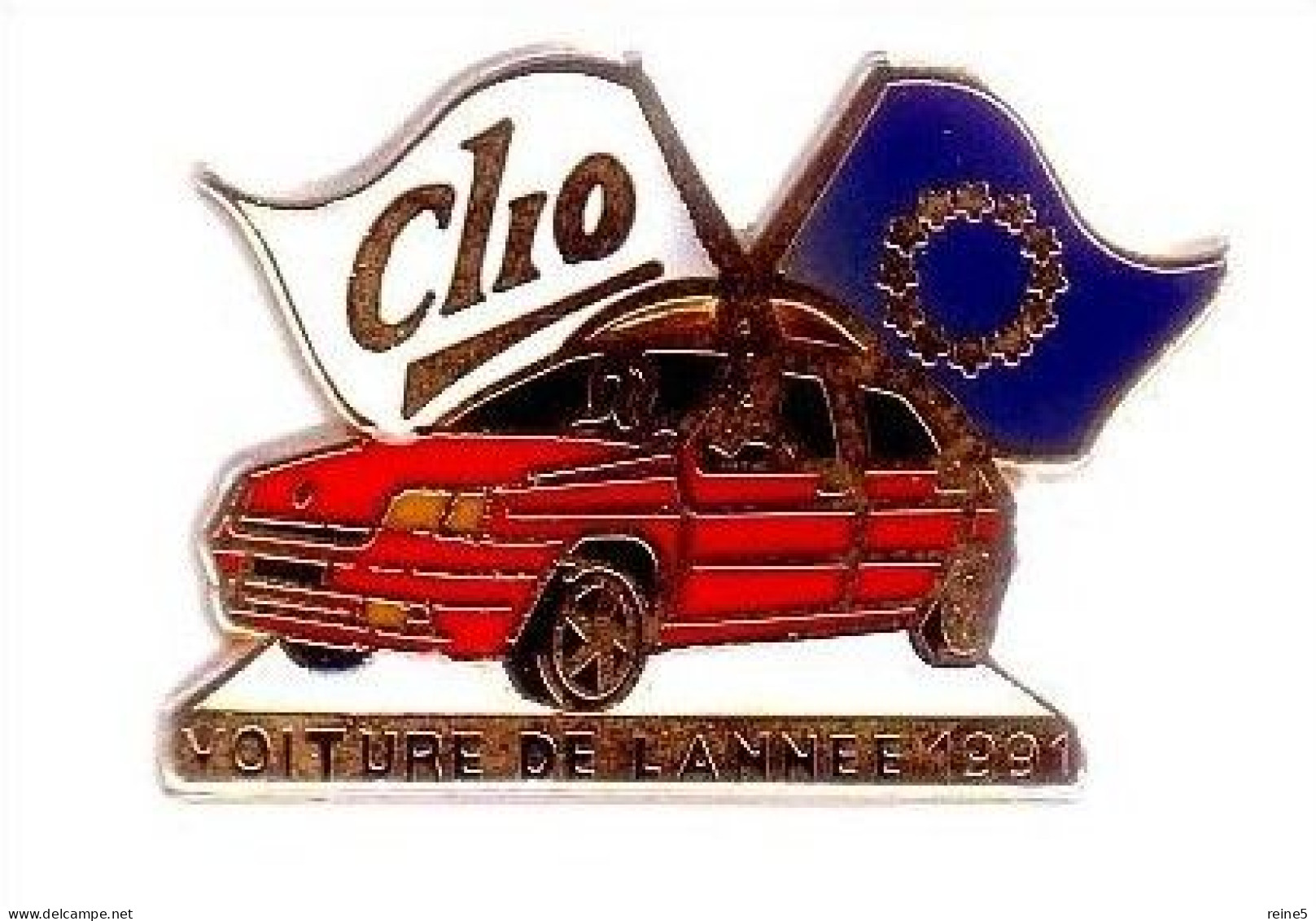 CLIO  LA VOITURE DE L'ANNEE 1991 -TRES BON ETAT -REF-PIN'SA-ARTHUS-2325 - Arthus Bertrand