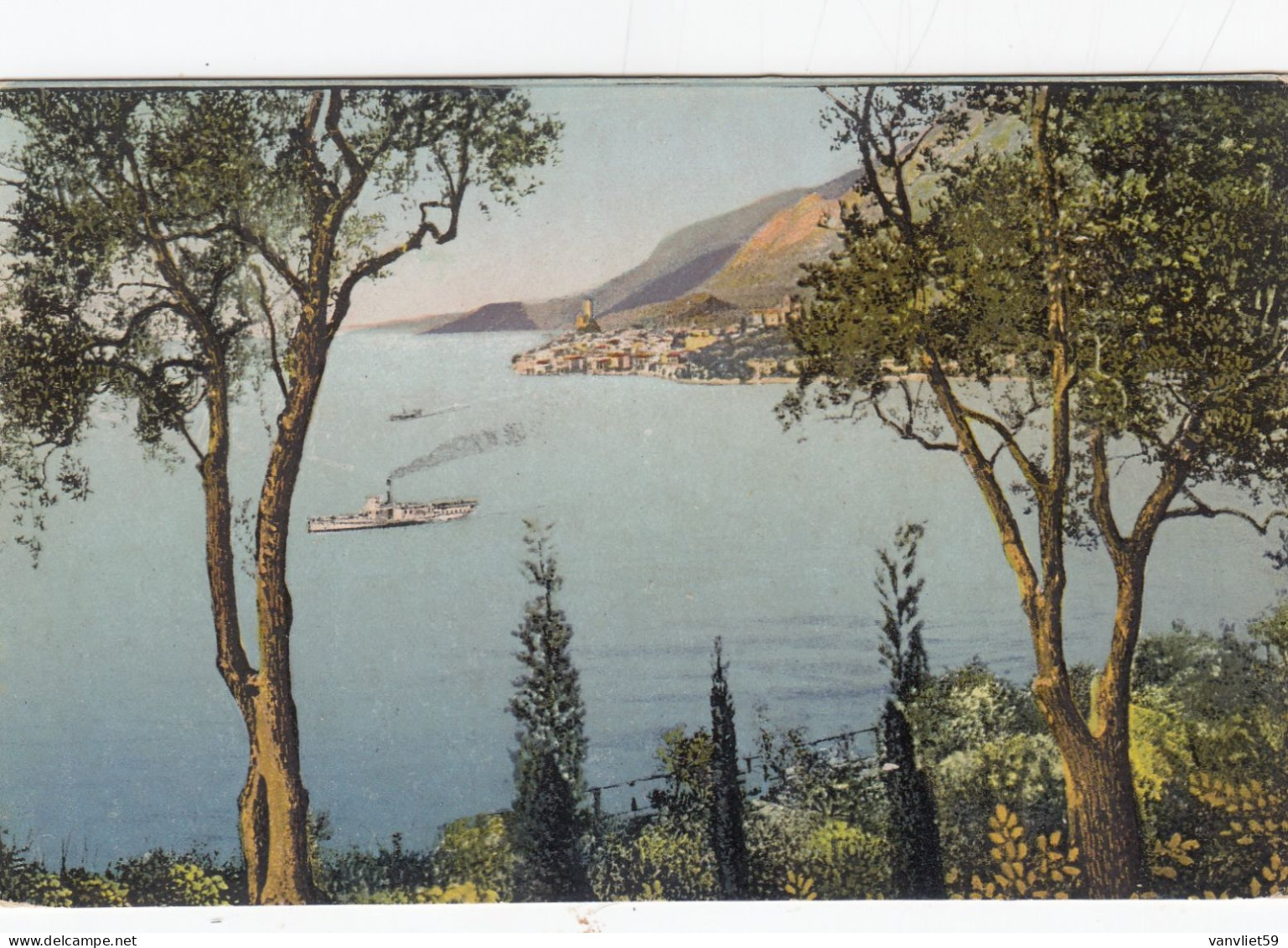 MALCESINE-VERONA-LAGO DI GARDA-DA DOS DEL PIS-CARTOLINA NON VIAGGIATA-1920-1930 - Verona