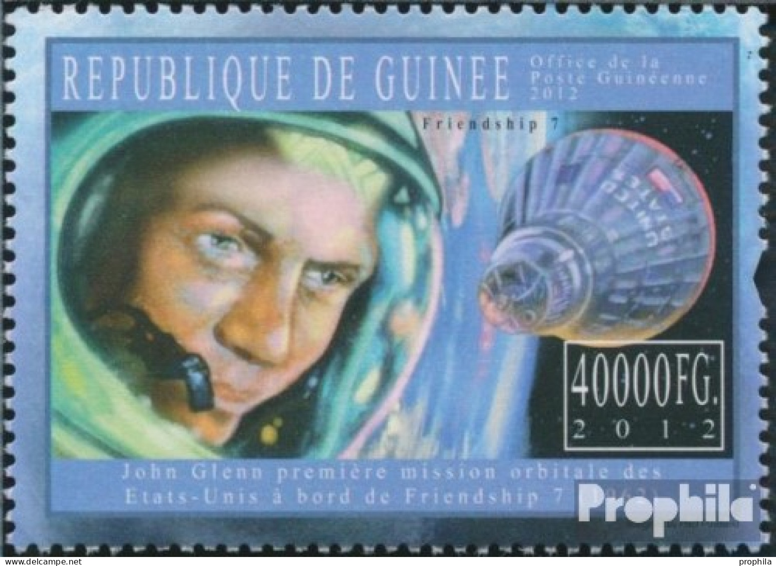 Guinea 9086 (kompl. Ausgabe) Postfrisch 2012 John Glenn - Guinea (1958-...)