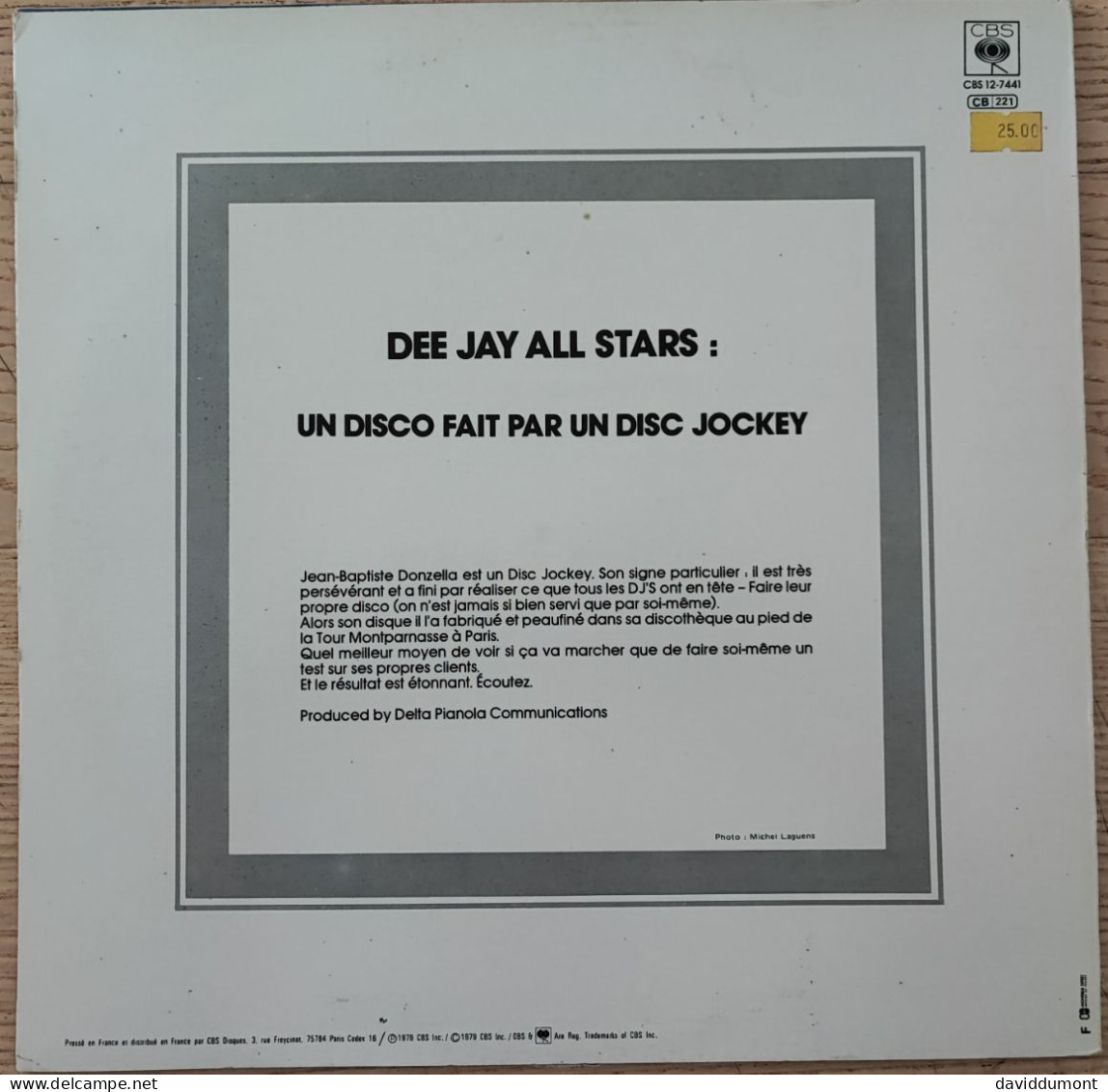 DJ ALL STARS Maxi 33 Tours - 45 Rpm - Maxi-Singles
