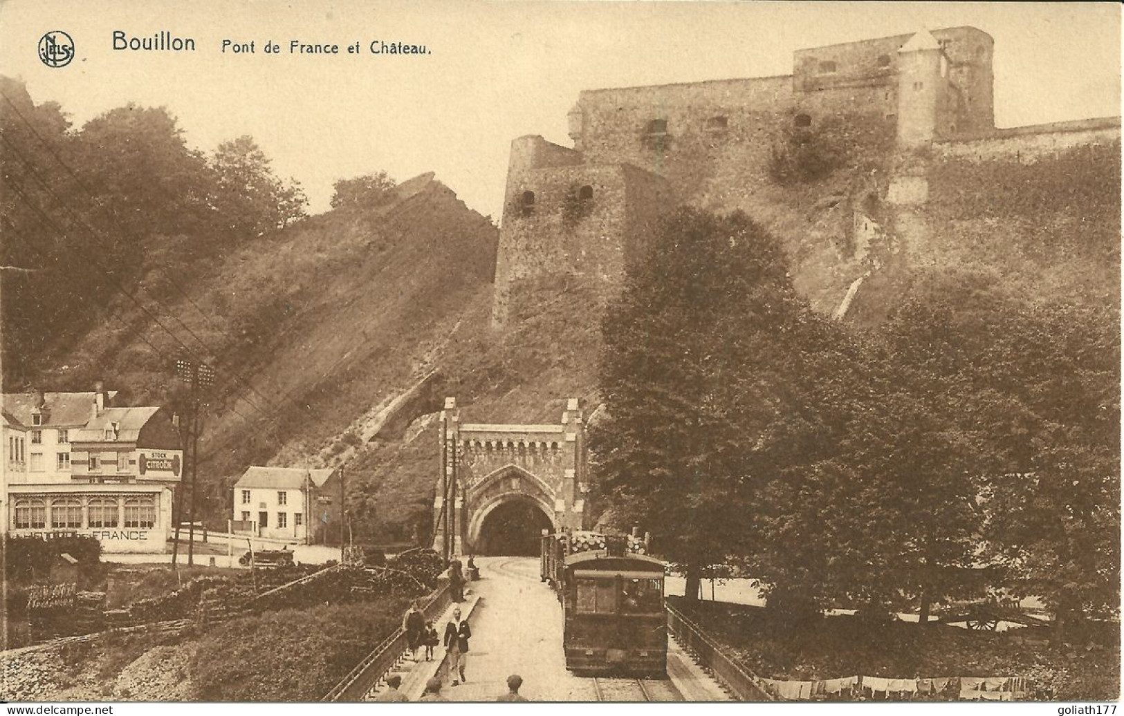 Bouillon - Pont De France Et Chateau - Bouillon