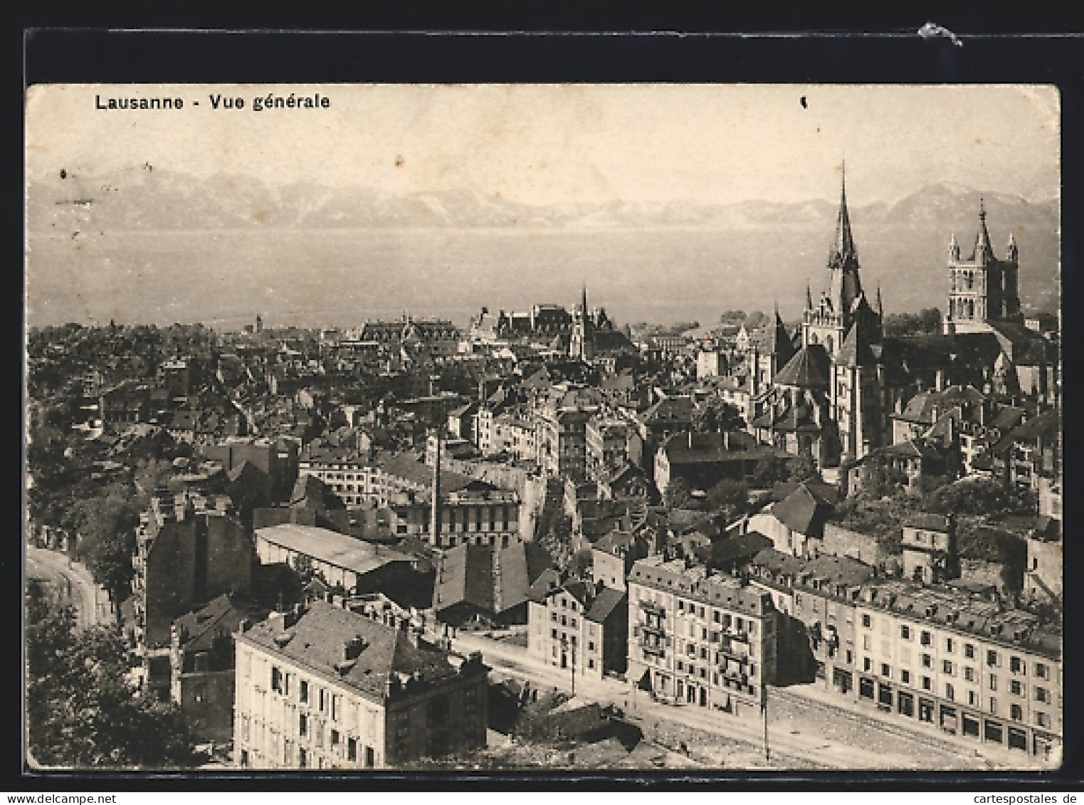 AK Lausanne, Vue Générale  - Lausanne