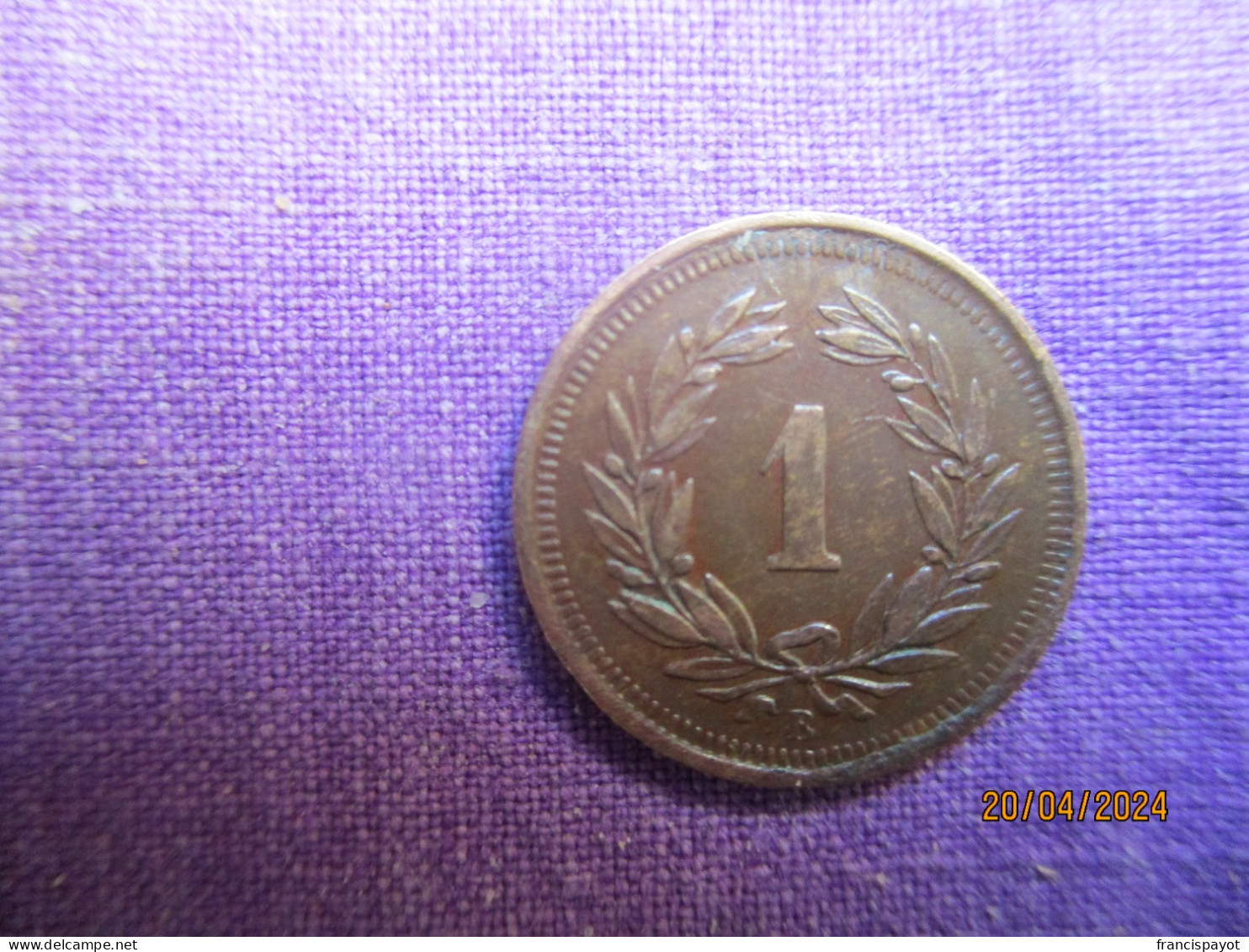 Suisse 1 Centime 1931 - Andere & Zonder Classificatie