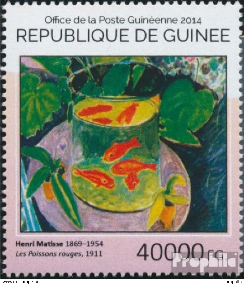 Guinea 10771 (kompl. Ausgabe) Postfrisch 2014 Henri Matisse - Guinea (1958-...)