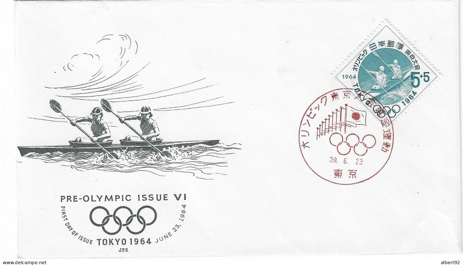 1964 Jeux Olympiques De Tokyo: Le Canoë-Kayak - Estate 1964: Tokio