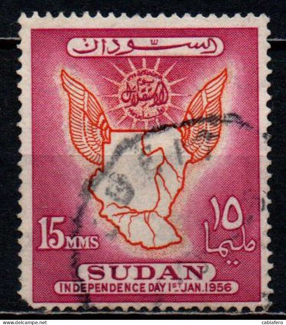 SUDAN - 1956 - Independence Day, Jan. 1, 1956 - USATO - Sudan (1954-...)