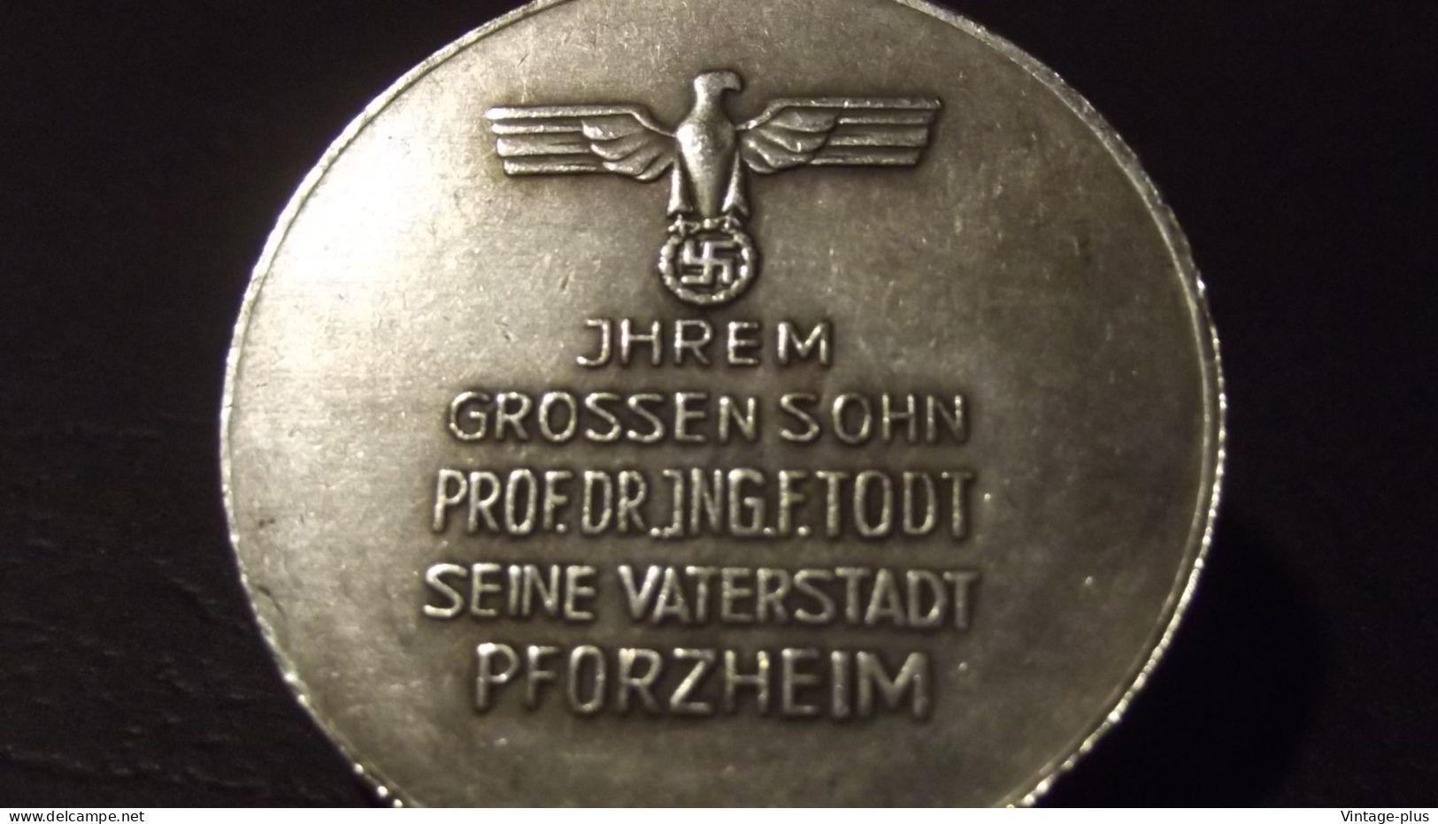 GERMANIA 3° REICH MONETA COMMEMORATIVA NORWEGENFARHT DER DEUTSCHEN TECHNIK 1939 - ALLEMAGNE - DEUTSCHLAND - COD: AB41 - Autres & Non Classés