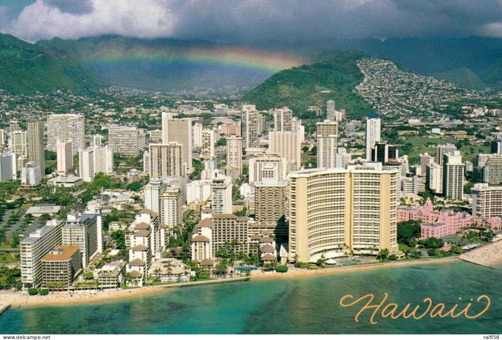 1 AK Hawaii / Island Oahu * Aloha From Waikiki Beach, Honolul * - Honolulu