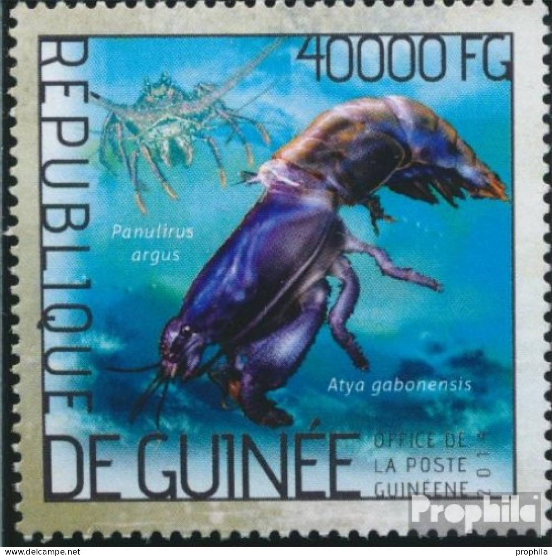 Guinea 10310 (kompl. Ausgabe) Postfrisch 2014 Schalentiere - Guinea (1958-...)