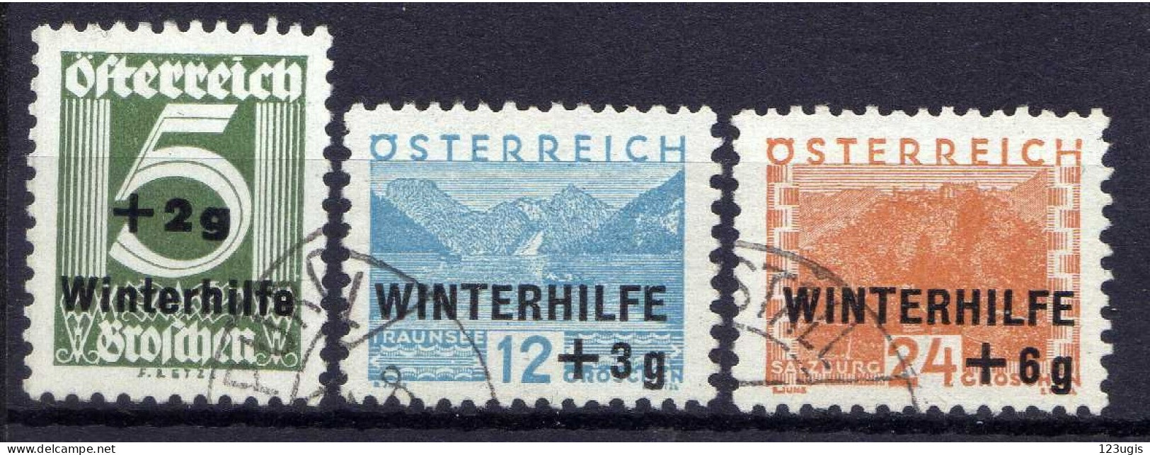 Österreich/Austria 1933 Mi 563-565, Gestempelt [200424XIV] - Gebruikt