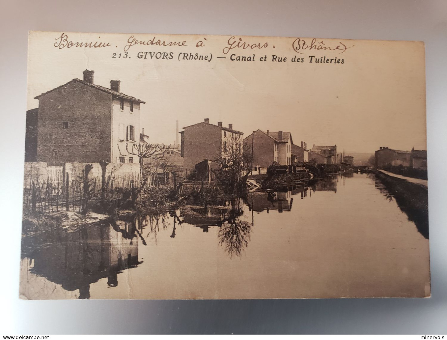 Givors - Canal Et Rue Des Tuilleries - Givors