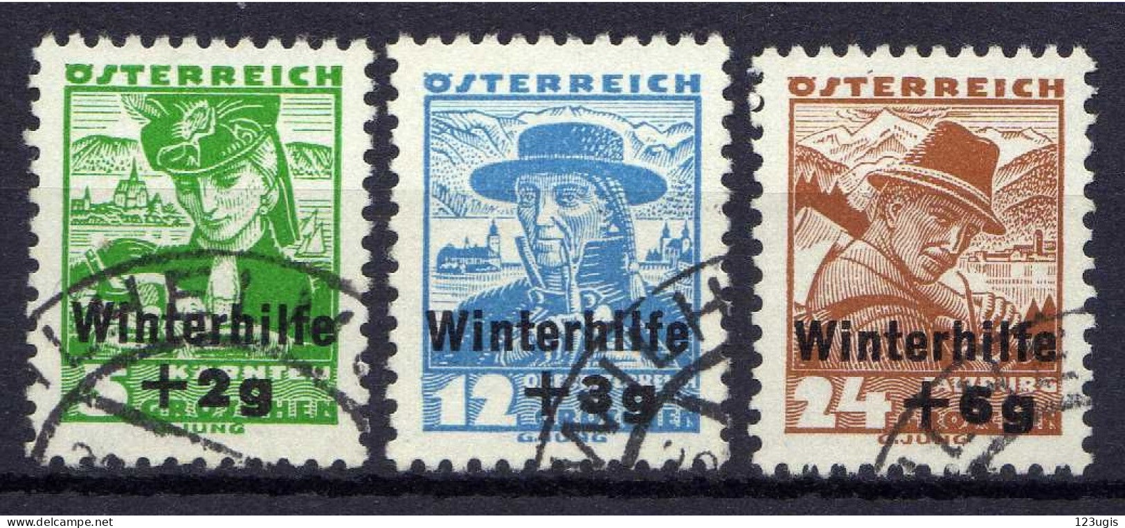 Österreich/Austria 1935 Mi 613-614, Gestempelt [200424XIV] - Oblitérés