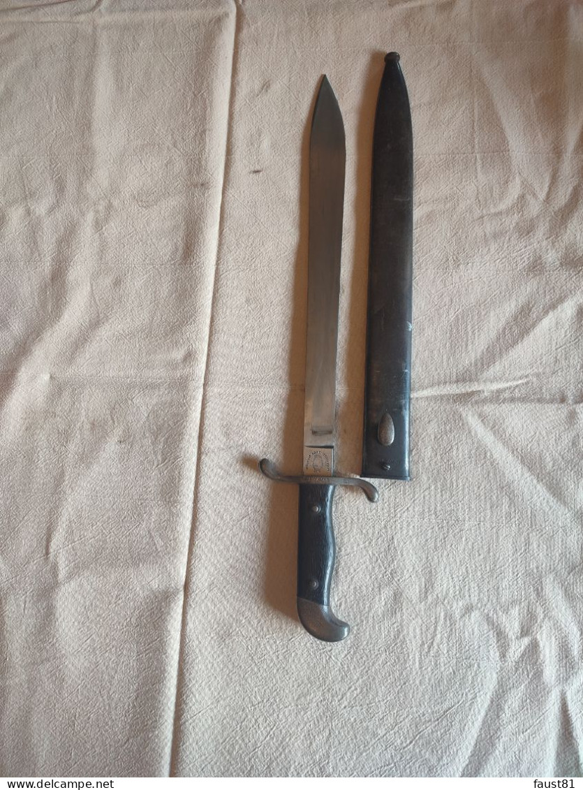 Machette De Fabrication Allemande Pour L' Argentine - Armes Blanches