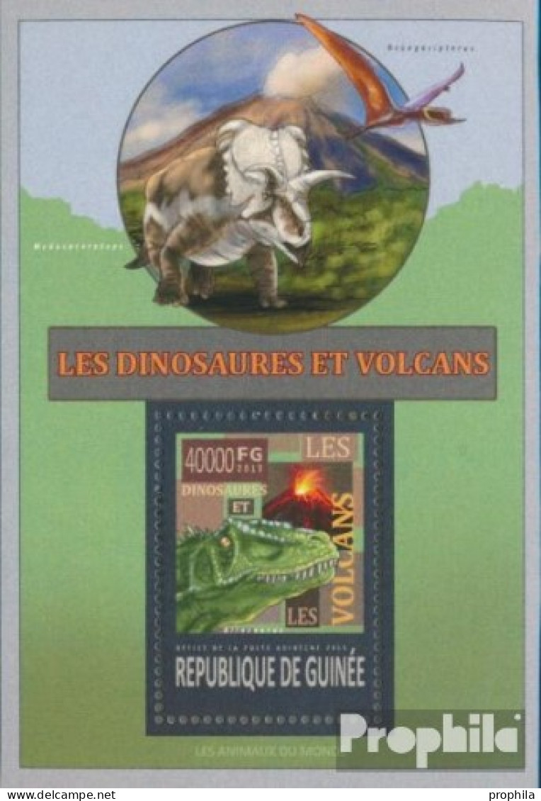 Guinea Block 2266 (kompl. Ausgabe) Postfrisch 2013 Dinosaurier - Guinea (1958-...)