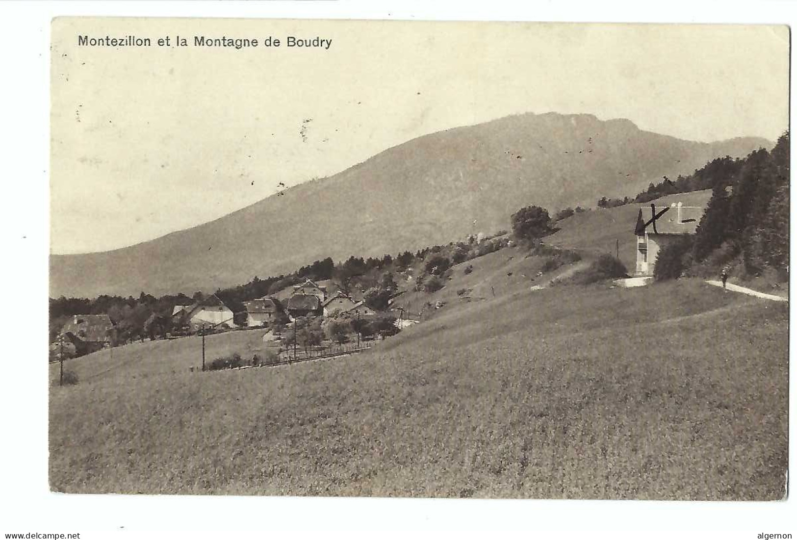 32346 - Montezillon Et La Montagne De Boudry - Boudry