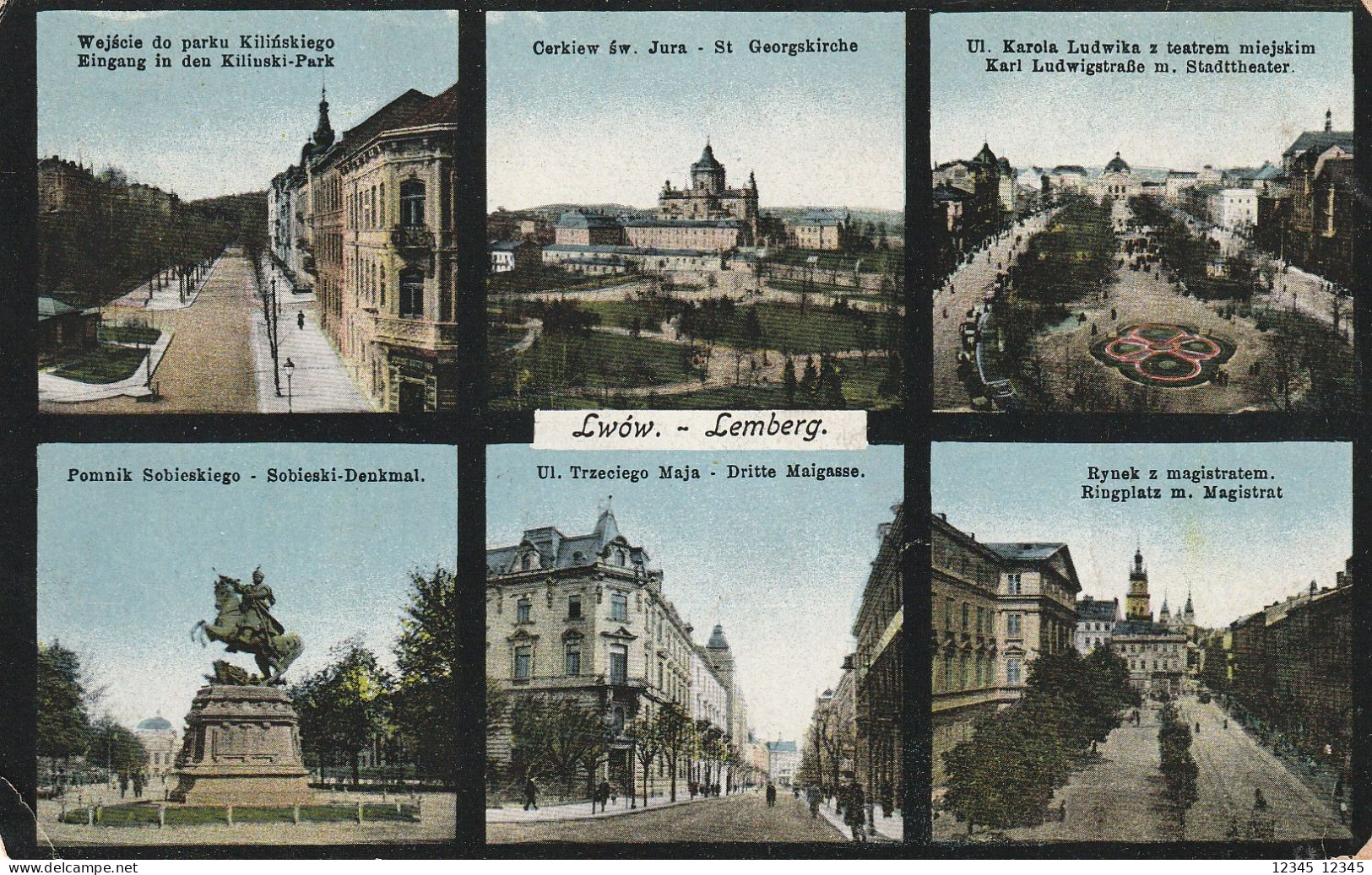 Lemberg 1917, Lwów - Ukraine