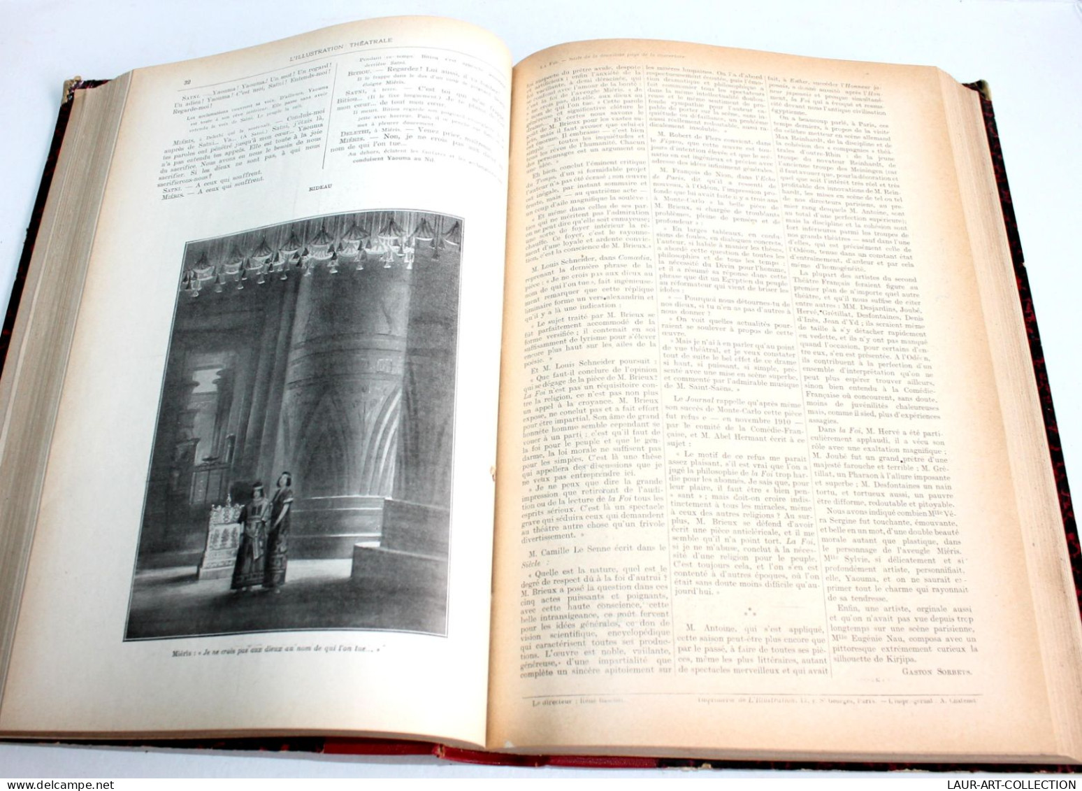L'ILLUSTRATION THEATRALE 8e ANNEE 1912 N°212 A 227 JOURNAL ACTUALITES DRAMATIQUE / ANCIEN LIVRE XIXe SIECLE (1803.212) - Franse Schrijvers