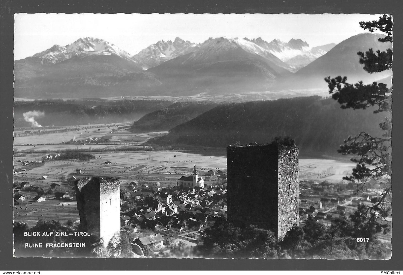 Tirol. Blick Auf Zirl. Ruine Fragenstein (A18p57) - Zirl