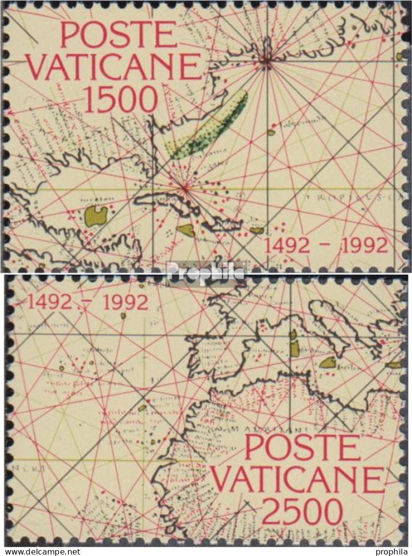 Vatikanstadt 1056-1057 (kompl.Ausg.) Postfrisch 1992 Entdeckung Amerikas - Unused Stamps