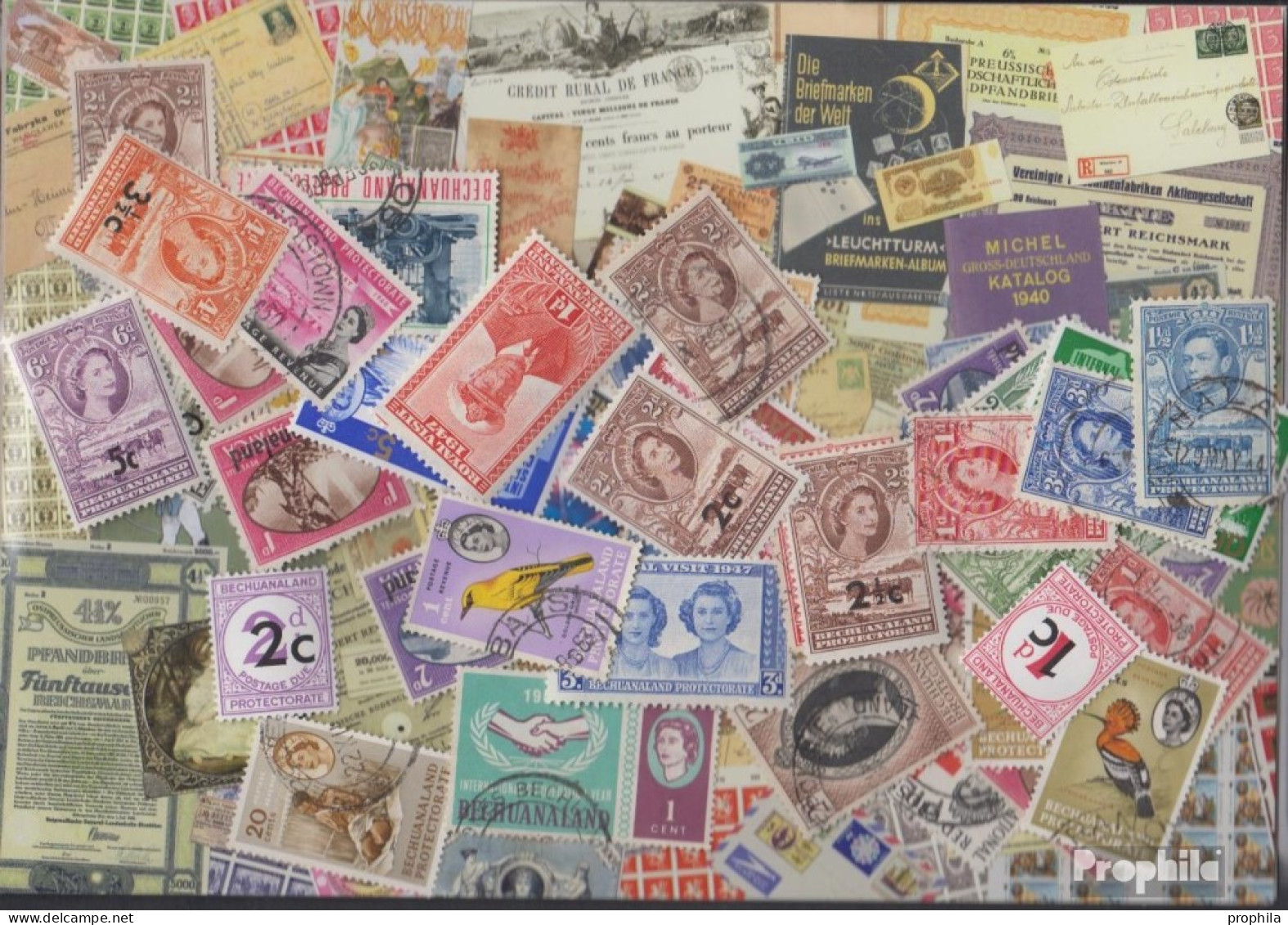 Botswana Briefmarken-50 Verschiedene Marken - Botswana (1966-...)