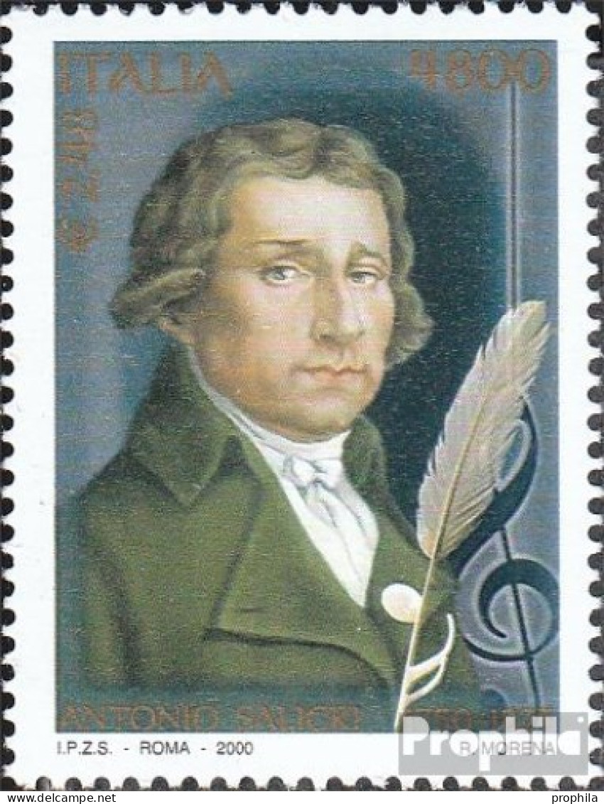 Italien 2723 (kompl.Ausg.) Postfrisch 2000 Antonio Salieri - 1991-00: Nieuw/plakker