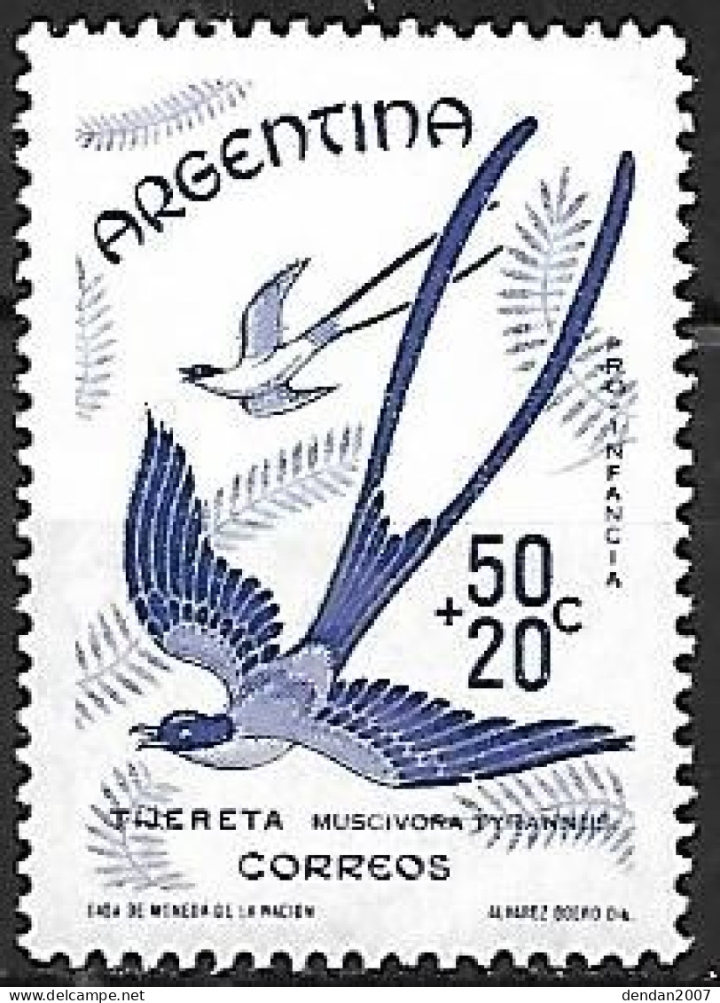 Argentina - MNH ** 1960 :   Fork-tailed Flycatcher  -  Tyrannus Savana - Sperlingsvögel & Singvögel