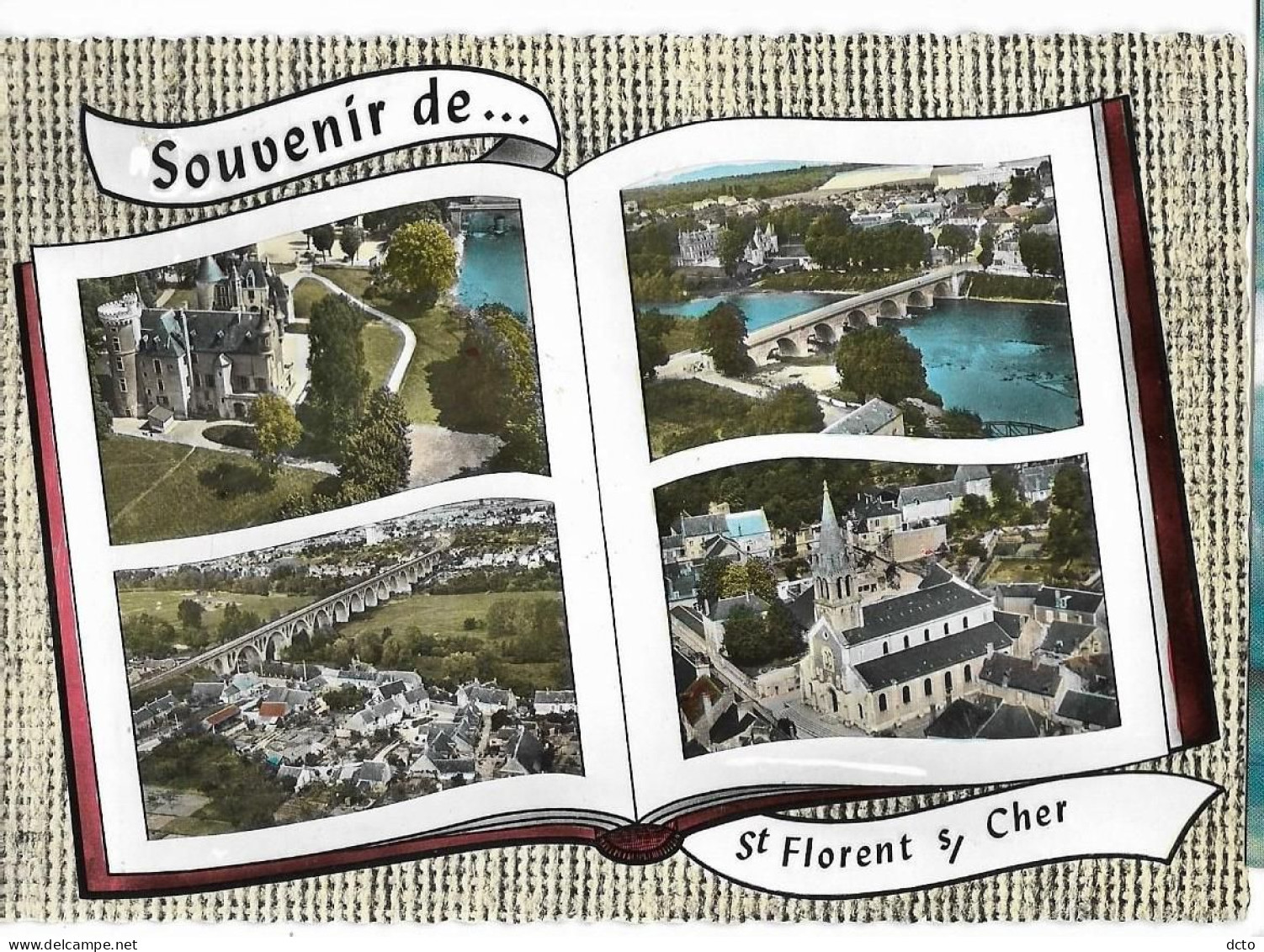 SAINT FLORENT Sur CHER (18) Souvenir De... Sofer 115, Cpsm GF, Envoi 1966 - Saint-Florent-sur-Cher