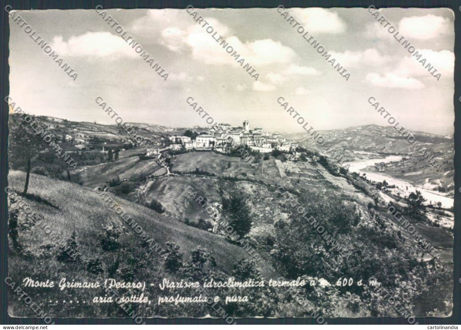 Pesaro Monte Grimano Foto FG Cartolina ZF7364 - Pesaro