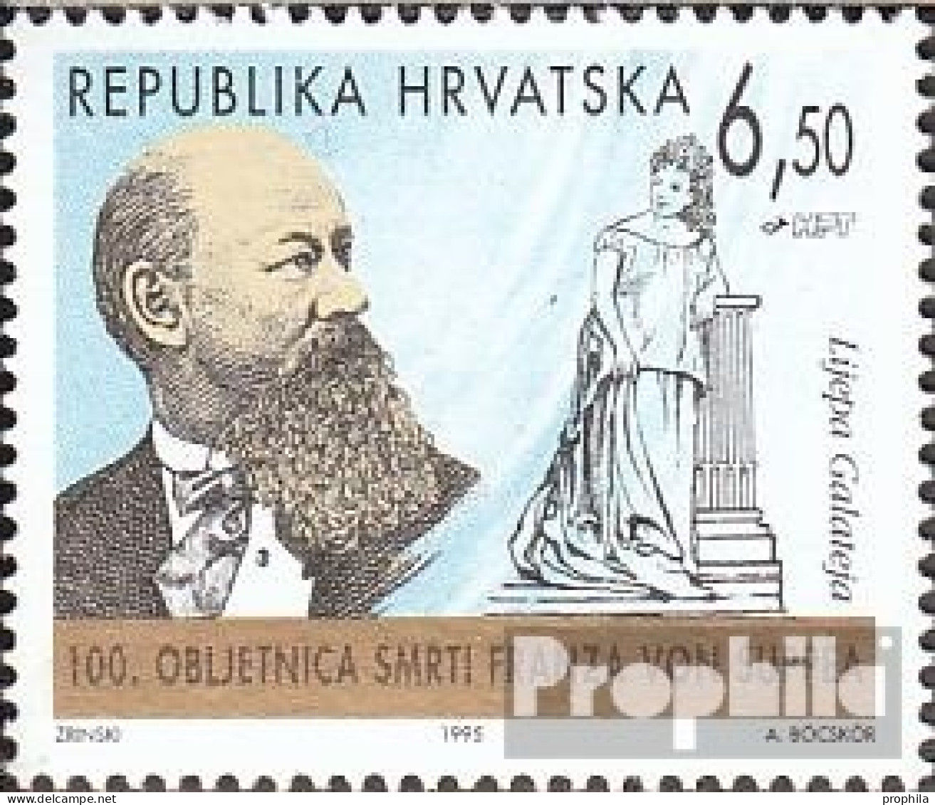 Kroatien 333 (kompl.Ausg.) Postfrisch 1995 Franz Von Suppé - Croatia