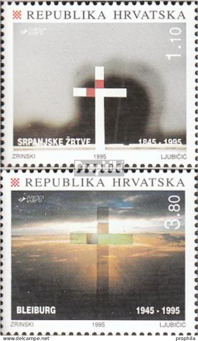 Kroatien 321-322 (kompl.Ausg.) Postfrisch 1995 Bleiburger Tragödie - Kroatien