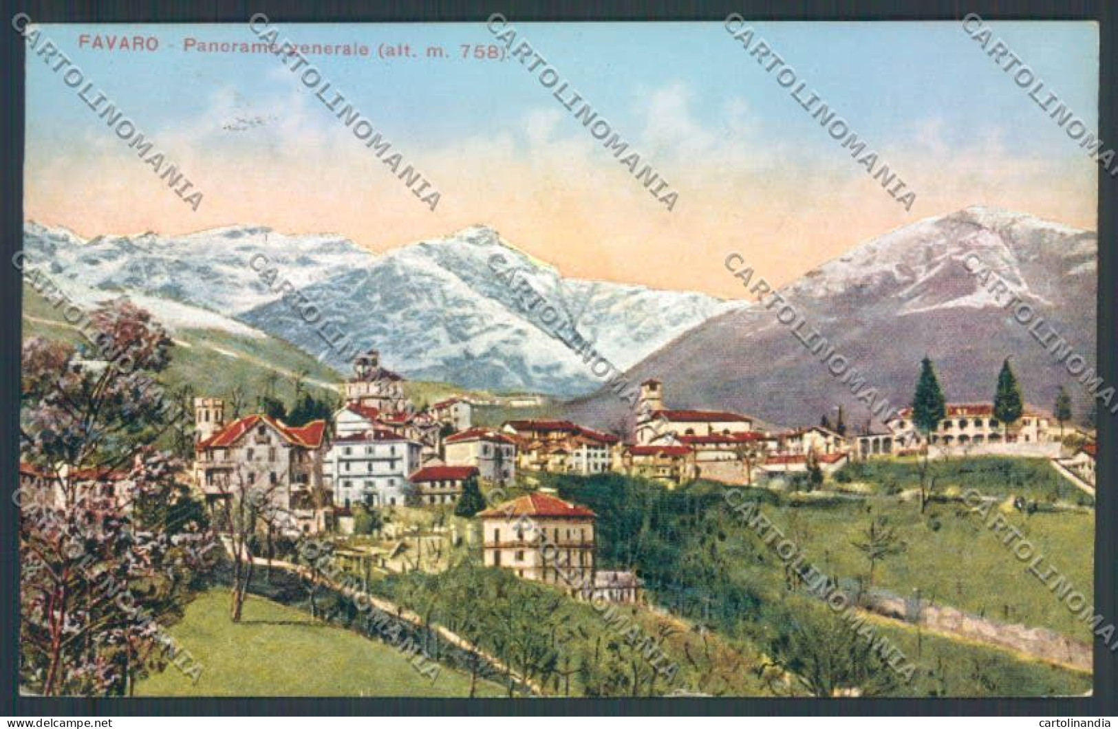 Biella Favaro Cartolina ZT5925 - Biella