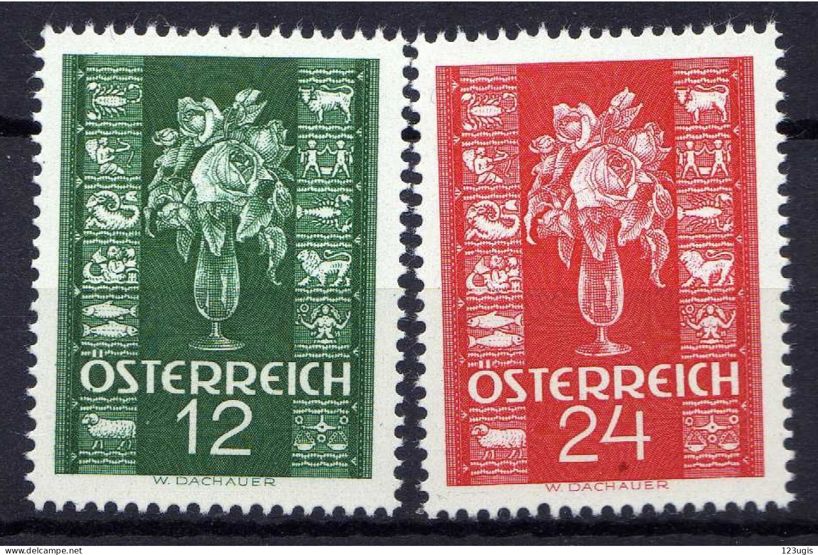 Österreich 1937, Mi 658-659 ** [200424XIV] - Gebruikt