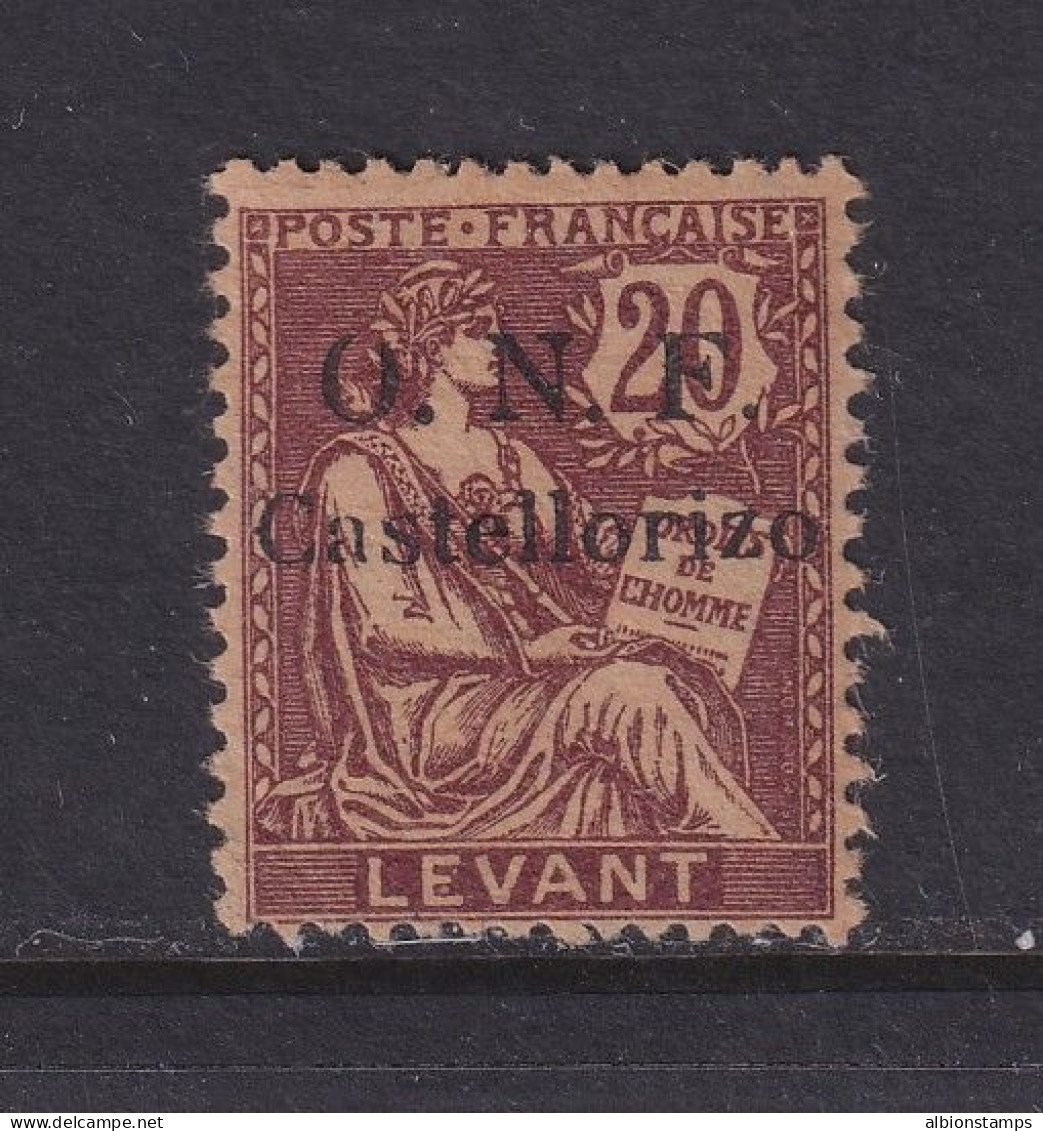 Castellorizo, Scott 21 (Yvert 20), MHR - Unused Stamps