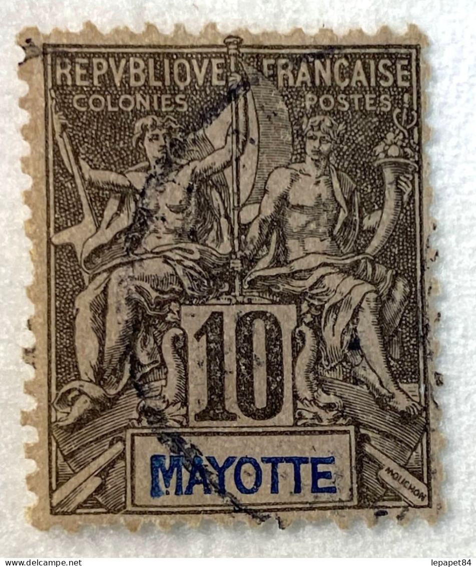 Mayotte YT N° 5 - Usados