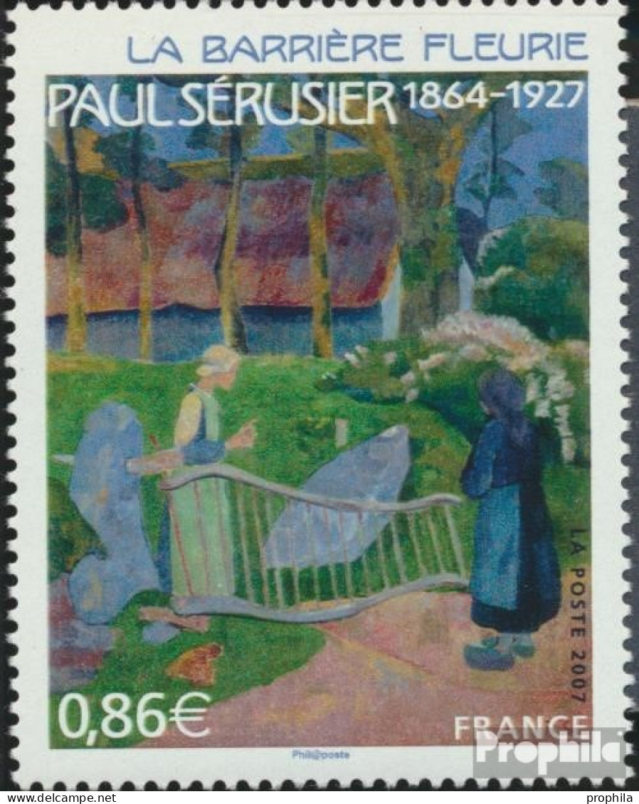 Frankreich 4324 (kompl.Ausg.) Postfrisch 2007 Gemälde - Neufs