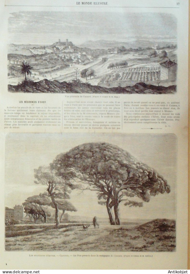 Le Monde Illustré 1869 N°614 Ambassade Chinoise Conflit Turco-Grec St Louis Cuisines Anciennes - 1850 - 1899