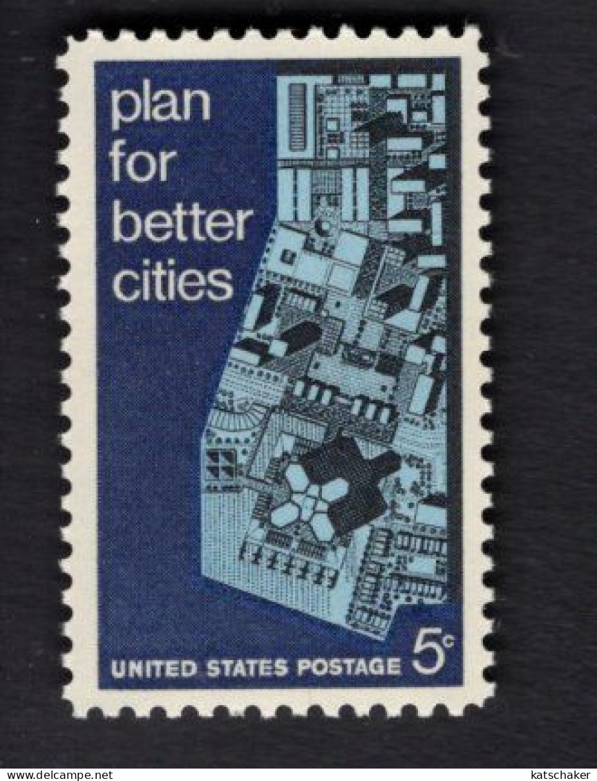 200740535 1967 SCOTT 1333 (XX) POSTFRIS MINT NEVER HINGED  - URBAN PLANNING - Ungebraucht