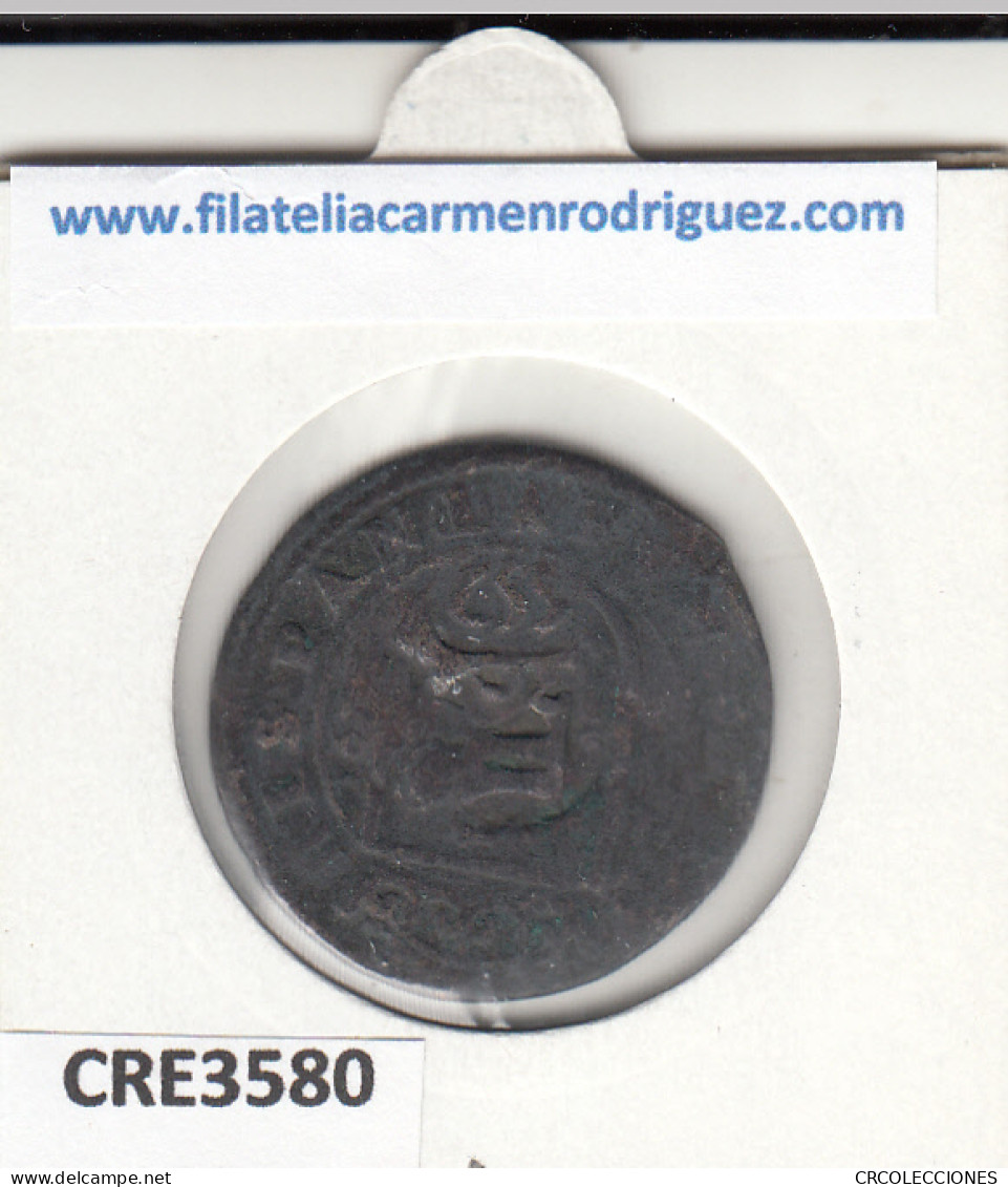 CRE3580 MONEDA ESPAÑA FELIPE IV RESELLO 8 MARAVEDIS - Andere & Zonder Classificatie