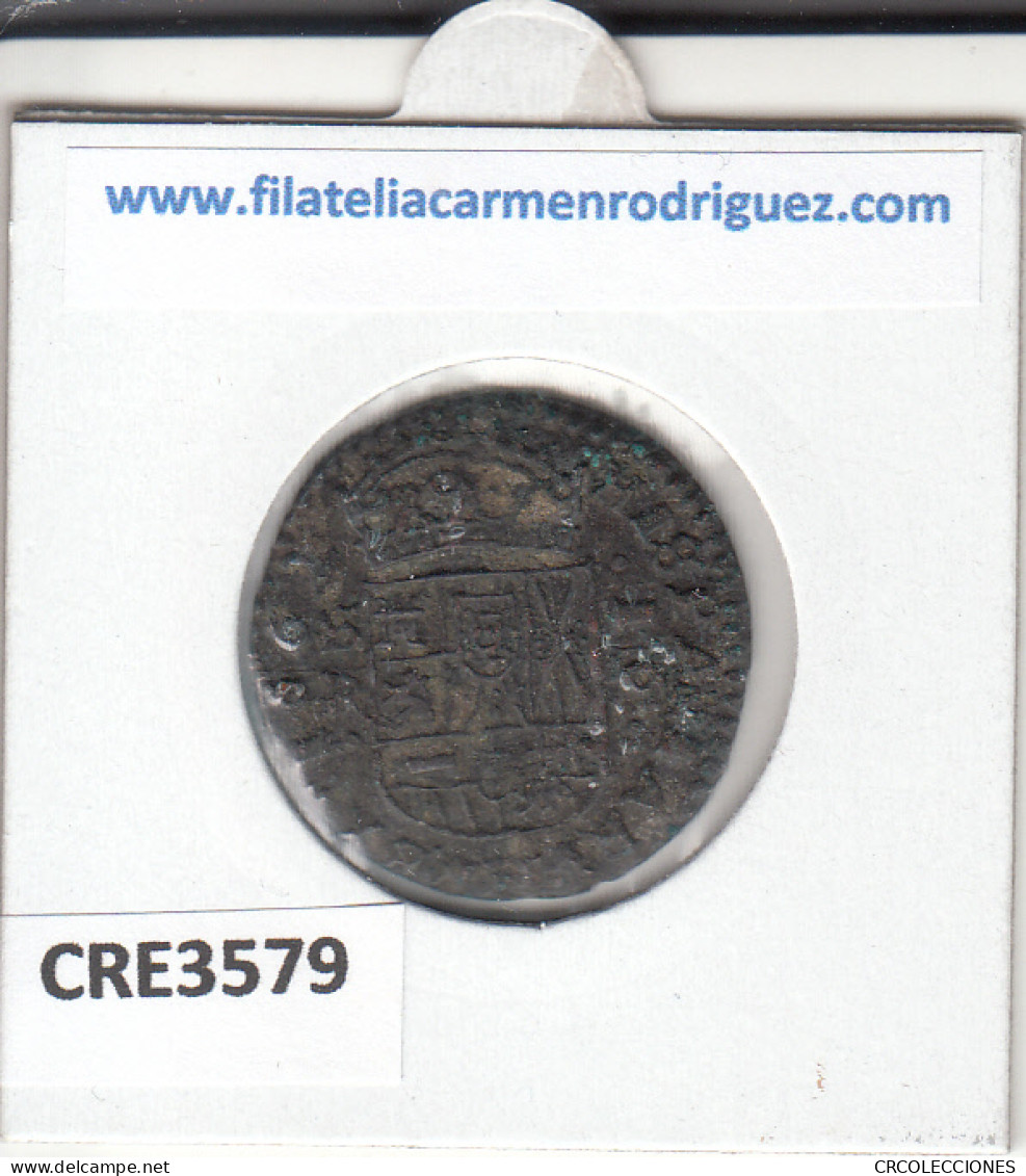 CRE3579 MONEDA ESPAÑA FELIPE IV 16 MARAVEDIS SEVILLA 1662 - Otros & Sin Clasificación