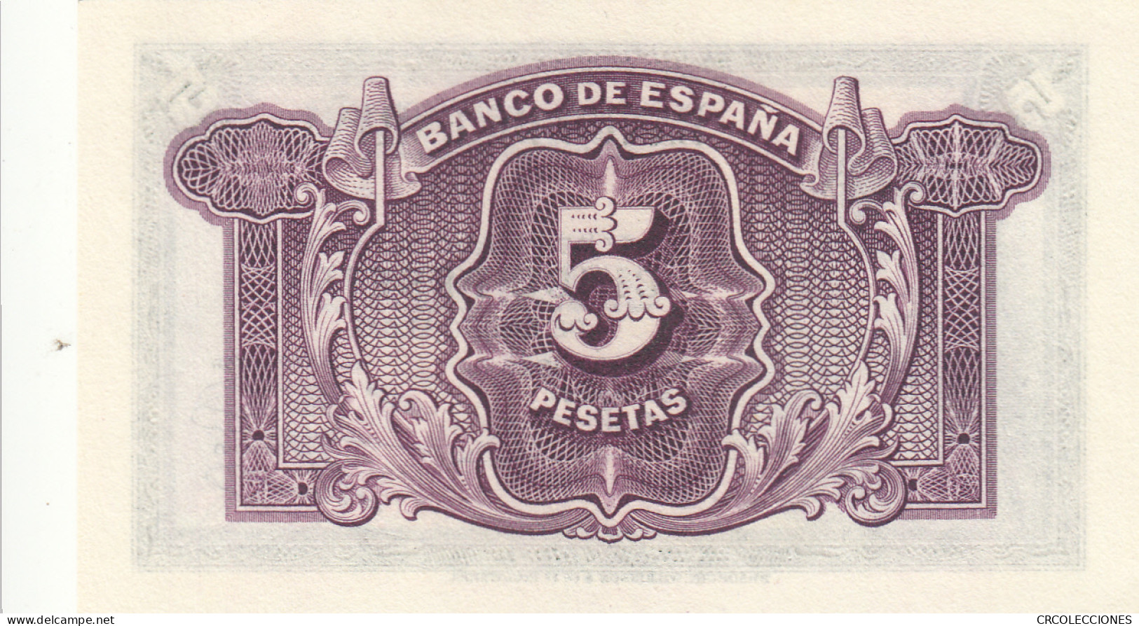 CRBS0998 BILLETE BILLETE ESPAÑA 5 PESETAS EMISION 1935 - Sonstige & Ohne Zuordnung