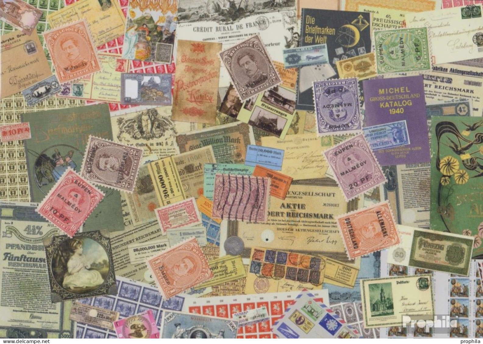 Belg. Post Eupen / Malmedy Briefmarken-10 Verschiedene Marken - OC55/105 Eupen & Malmédy