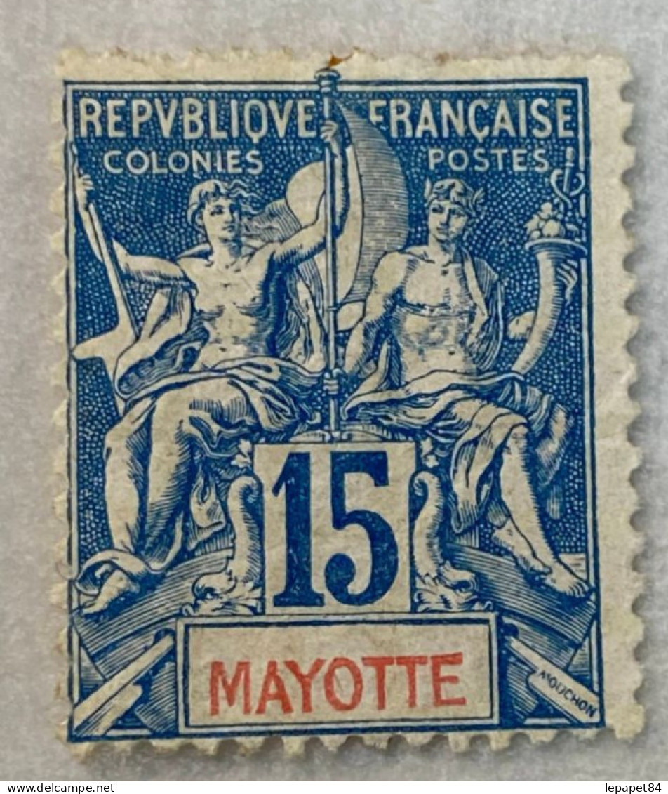 Mayotte YT N° 6 Neuf* Signé RP - Ongebruikt