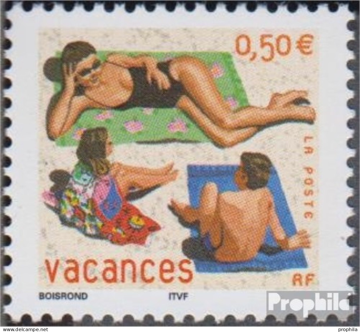 Frankreich 3718 (kompl.Ausg.) Postfrisch 2003 Grußmarke - Nuevos