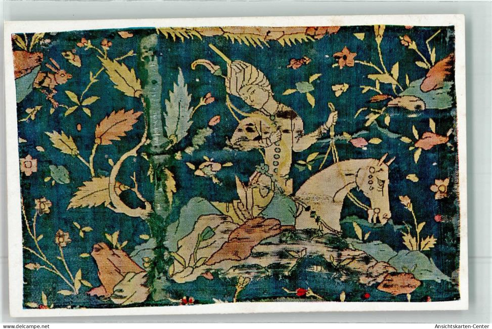 10647904 - Hunting Scene Silk Tissue Victoria A. Albert Museum - Iran